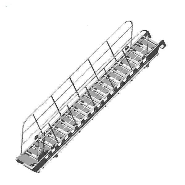 3600 Turnable Treads Steel Gangway Ladder